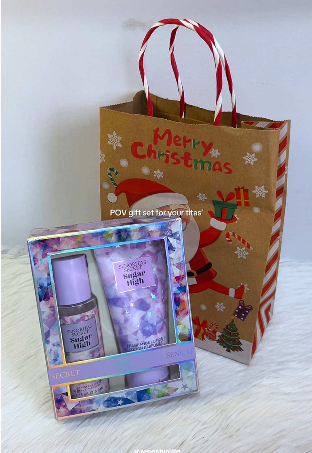 part 1428| your tita would like this lotion and perfume set for Christmas gift!!💝🎄 #christmasgift #giftidea #giftset #senoritassecret #recosbyella🔎 