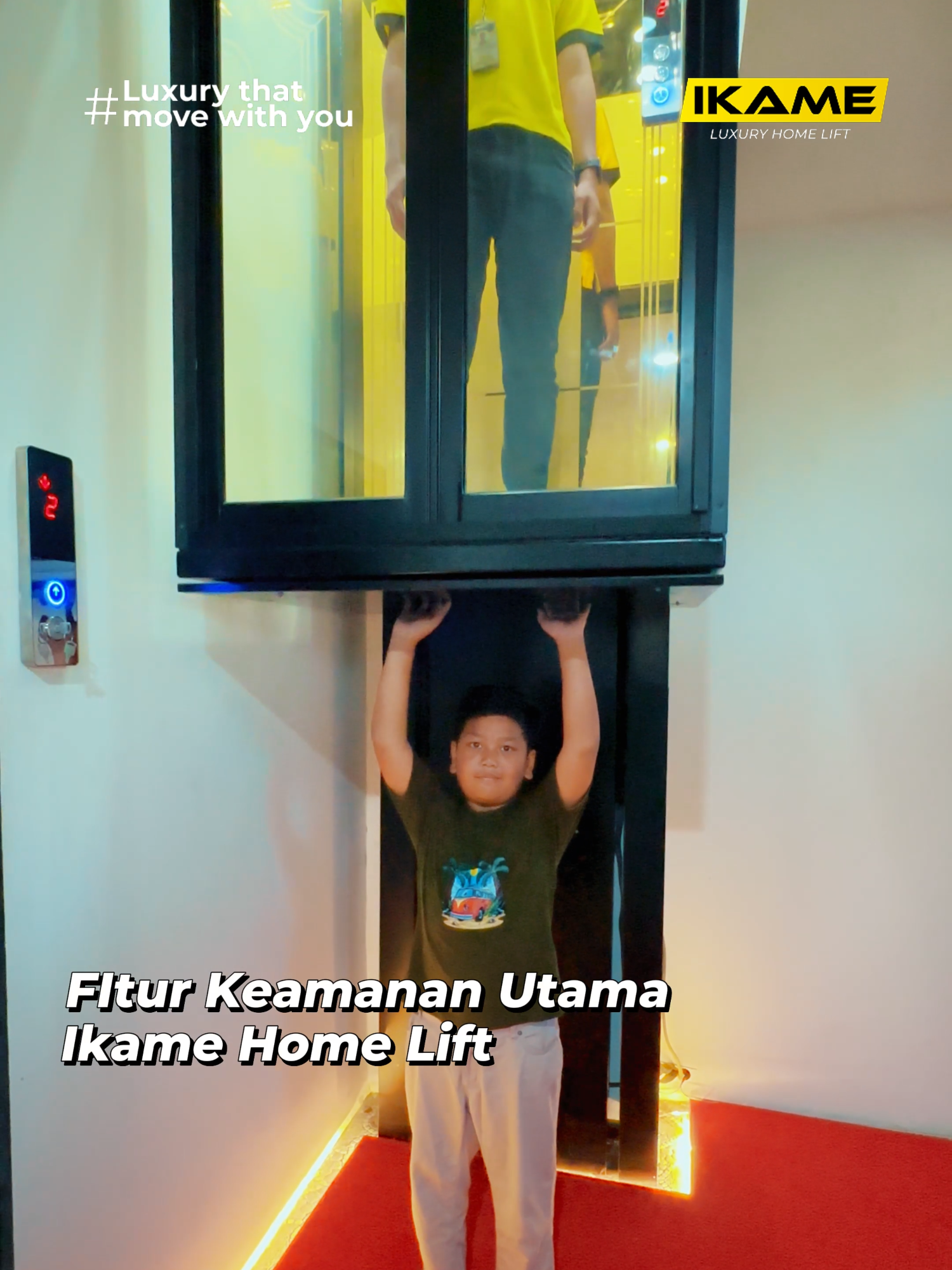 Ini dia Fitur Safety dari Ikame Home Lift✨ Ikame Home Lift sudah memprioritaskan soal keamanan agar para pengguna merasa tetap nyaman sekaligus aman saat berpindah ke setiap lantai🤩 Dengan Ikame Home Lift, akses antar lantai menjadi lebih praktis, nyaman, & aman. Keluarga dirumah pun juga tetap tenang saat naik turun lantai, dari lansia hingga anak - anak berkat fitur keamanannya yang lengkap✨ Info pre order Ikame Home Lift hubungi : 📞 0812-8119-2244 (Afif) 📞 0851-9497-0668 (Rafly) 📞 0851-4849-2119 (Yahya) 📍PT Damar Nusantara Sentosa, Kota Bekasi. #homelift #lift #homedecor #elevator #liftrumah #interiordesign #rumahmewah #rumahmewah #rumahmewahbatam #rumahmewahbandung #rumahmewahjakarta #propertyjakarta #propertybali #propertybandung #safetytips #safety