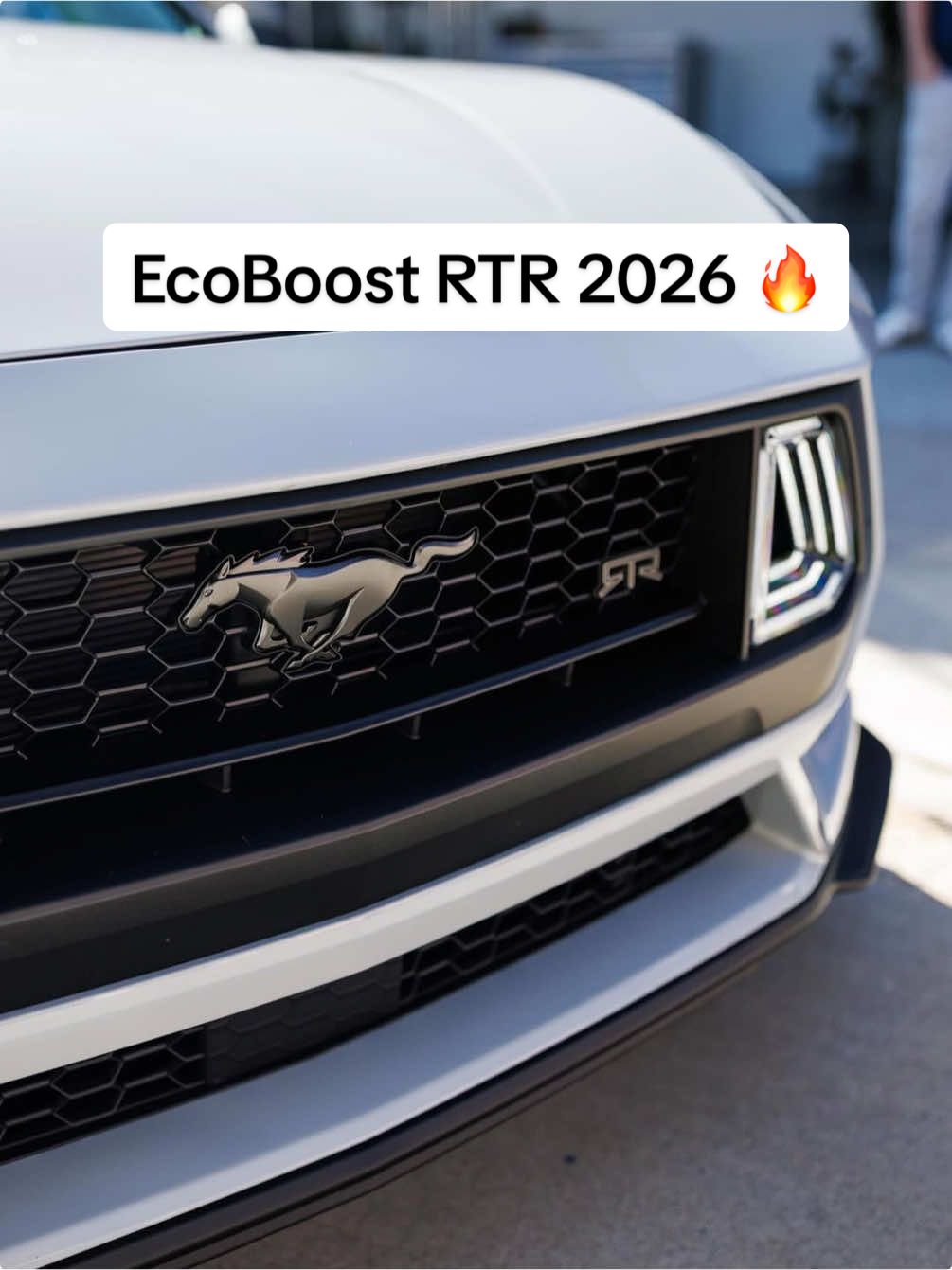 رسمياً تم الكشف عن Ford Mustang EcoBoost نسخة RTR 2026 🔵 تم تعديلها على الاداء 🔵 تم التعديل على الشكل الخارجي 🔵 نظام الفرامل من نوع Brembo 🔵 جنوط نسخة RTR مع كفرات عريضة 🔵 نظام التعليق من MagneRide نفس الموجود على Dark Horse 🔵 ثيم الترحيبي بشعار RTR اعطوني رايكم وكم تقييمكم من 10 ؟ #ford #fordmustang #mustang #mustangrtr #mustangsoftiktok @RTR Vehicles 