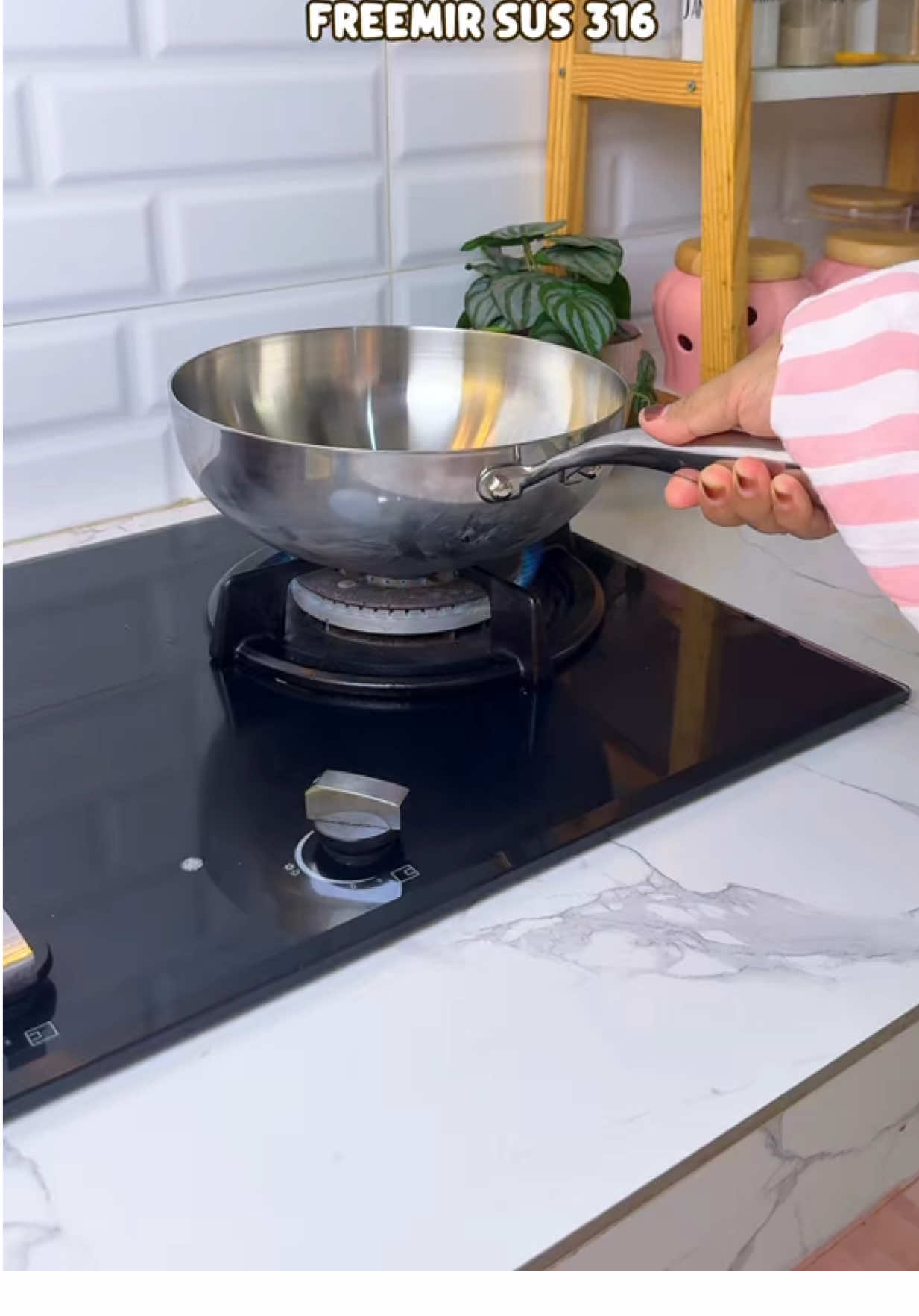 Wajan stainless premium ni  #freemir #wajanstainless  #wajanstainlessteel #freemirwajanantilengket 