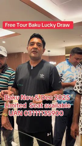 Free tour for Azerbaijan lucky draw #TravelHistory #luckydraw #5CountriesTour #grouptour #azerbaijangrouptour 