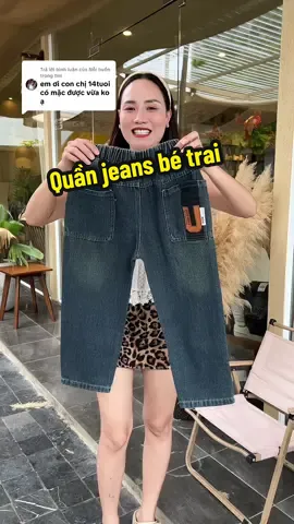 Trả lời @Nỗi buồn trong tim Quần size cho bé trai có size từ 16-52kg mẹ nhé #yennhanhnhen #thoitrangchobe #quanaotreem #quanjeanbetrai #quanjeandaibetrai 