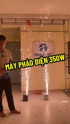 Máy tạo pháo điện 350 Thaki chuyên dùng tổ chức sự kiện sân khấu đám cưới vừa an toàn tiện lợi dễ sử dụng #thakilight #densankhau #mayphaodien #congthakilight #viral 