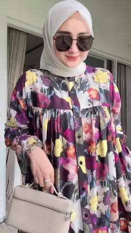 Syafa dress bahan rayon #tiktokshop #tiktokvidio #gamislebaran #gamismurah #gamiskekinian 