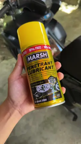 Fumamit ka na nito bago mahuli ang lahat 👌🔥🔥#marsh #penetratingoil #motorcycleaccessories #mechanic #tools 