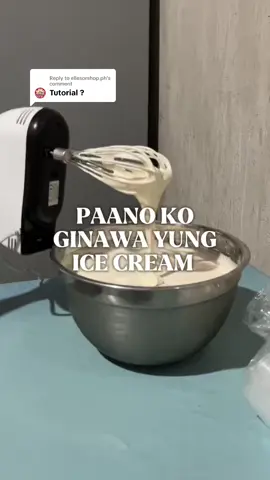 Replying to @ellesorshop.ph #icecream #tutorial #diyicecream 