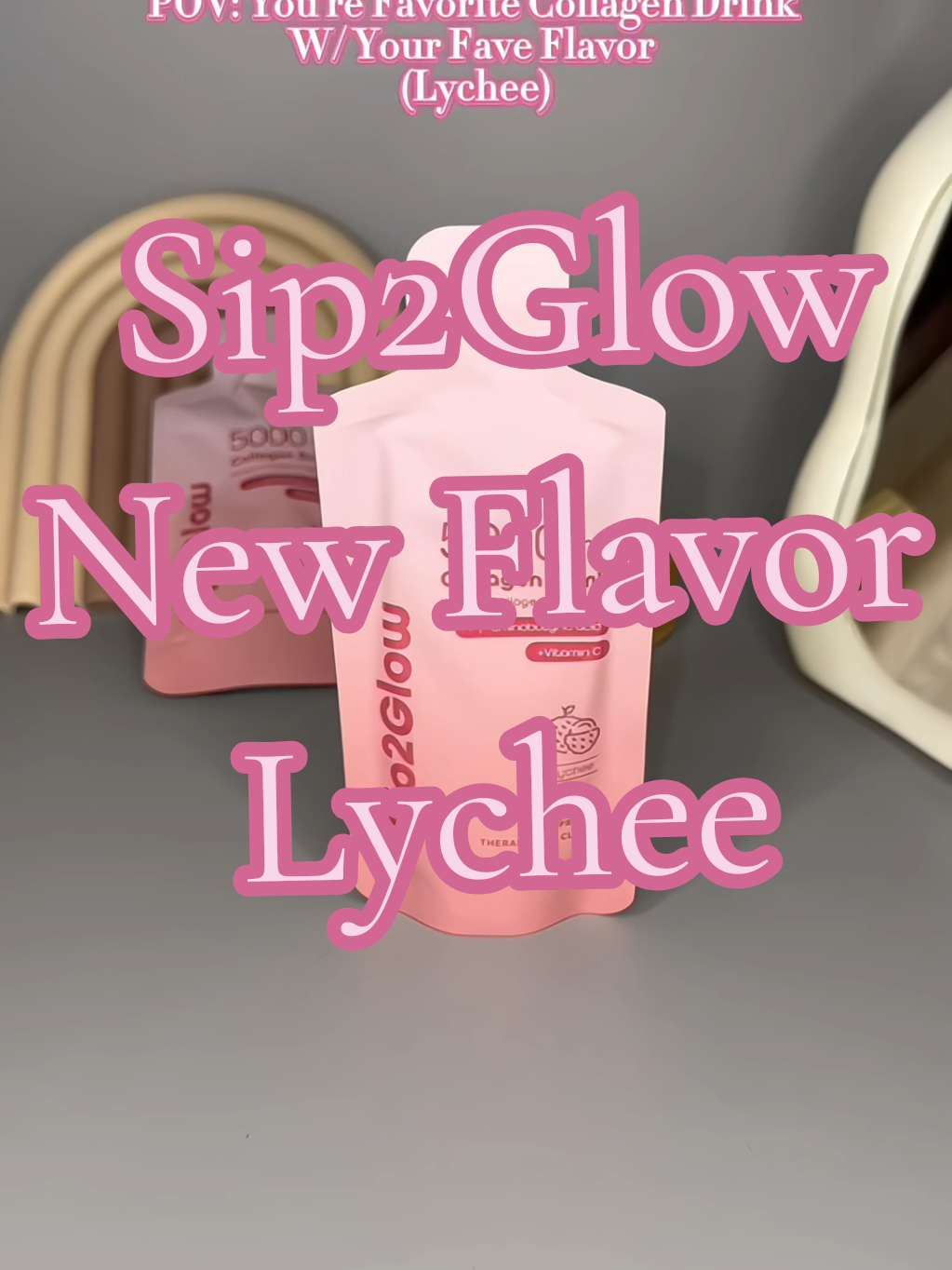 Lychee Lover ka din ba? Drink Your Fave flavor with a twist😉  Sip2Glow new flavor lychee, Let's get healthy and glowing besties😚#sip2glow #collagen #beautyph #sip2glownewflavor #tiktokph 