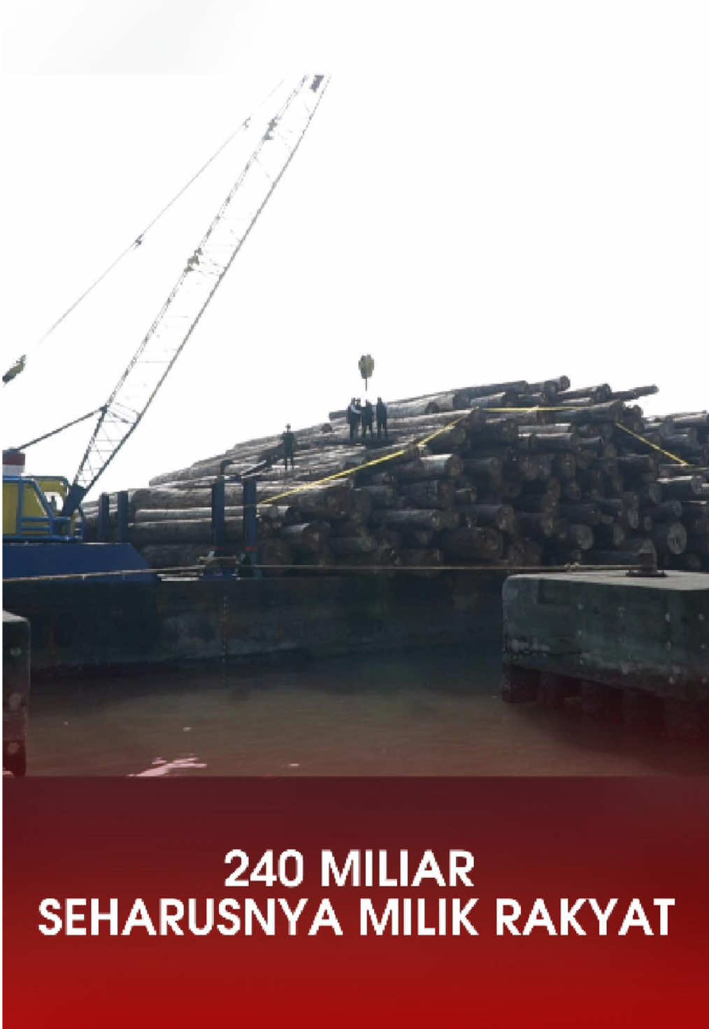 Rp 240 MILIAR UANG RAKYAT HILANG!  Angka sebesar ini bisa membangun ratusan sekolah dan jembatan. Tapi, uang ini dirampok oleh mafia kayu dalam operasi lintas pulau dari Mentawai ke Gresik. Satgas PKH berhasil menghentikan mereka dan menyelamatkan aset negara ini. Perjuangan belum selesai! Aset ini akan dilelang agar uangnya kembali ke kas negara. Menurutmu, dana sebesar ini sebaiknya dipakai untuk membangun apa? Tulis di kolom komentar! 👇 #IllegalLogging #SatgasPKH #PeduliHutanIndonesia #Gresik #Mentawai