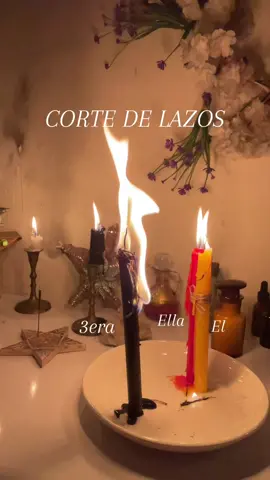 CORTE DE LAZOS Y VÍNCULOS Si deseas un Corte de Lazos? Mándame un mensaje TIKTOK! #cortedelazos #cortedevinculos #ritualdevelas #velonovela #bruja