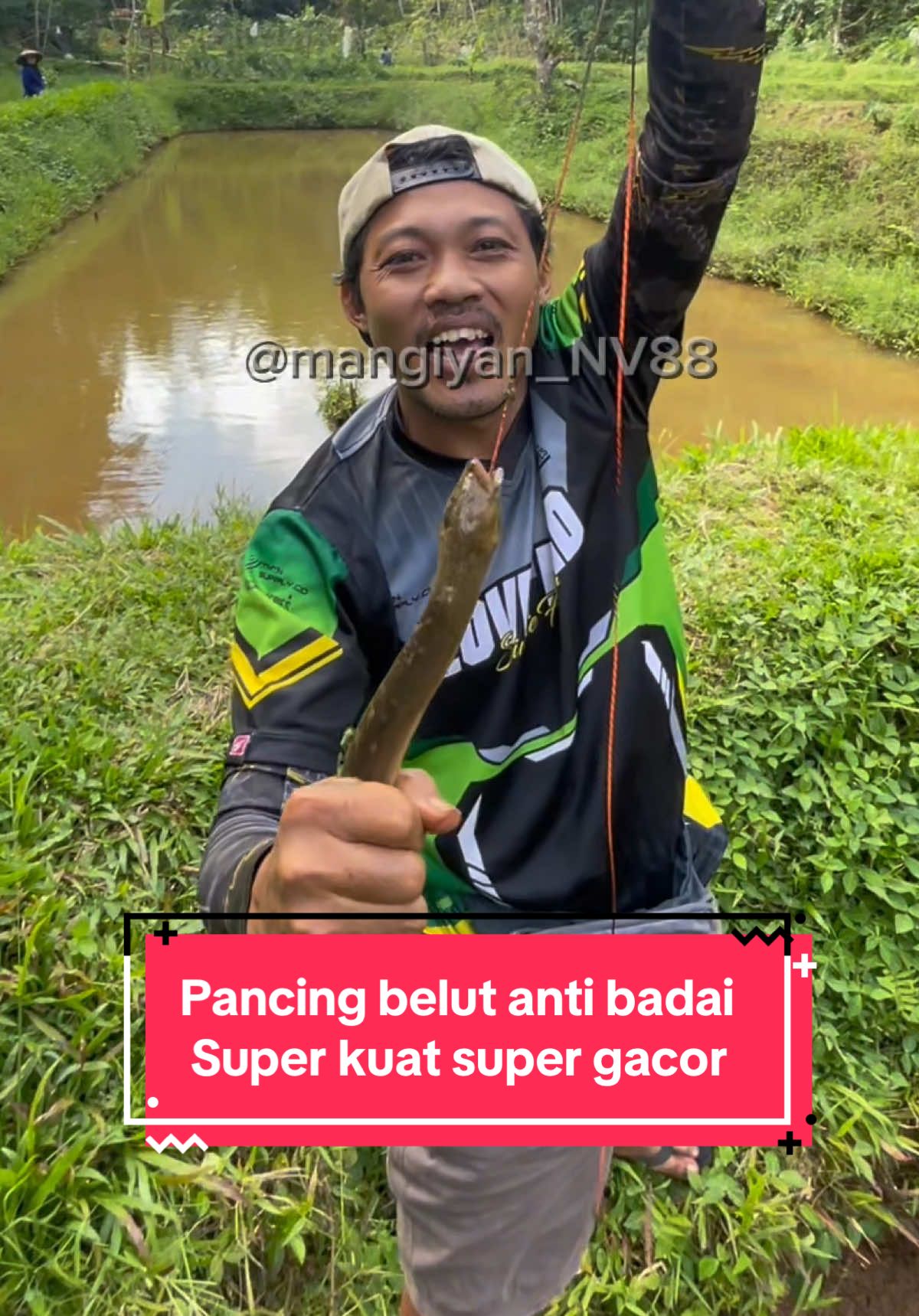 Dapat sambaran belut lumayan babon pakai pancingan urekan super gacor super kuat anti badai #mancing #mancingbelut #ngurekbelut 