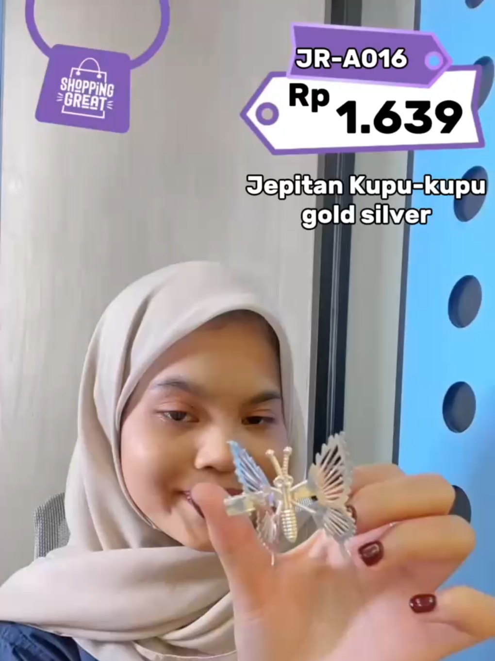 Jepitan Kupu-kupu gold silver nya.buruan di cekout sekarang juga ya🛍️😍😍. #fyp #jepitan #jepitanak #monas #fyppppppppppppppppppppppp 