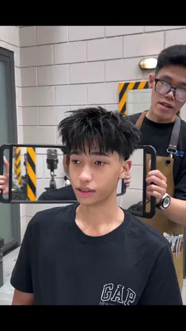 this is your sign to get a short textured cut>>> #fringe @88 Barber House Nhà Bè 🇻🇳 #88barberhouse2 