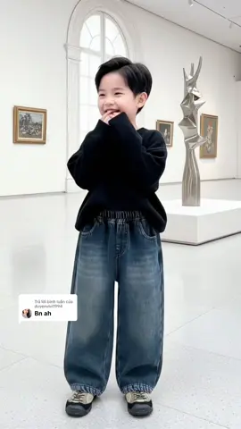 Trả lời @duyenvivi1994 Quần Jeans dáng suông cho bé giá tầm 120k/ chiếc tuỳ size mà chất đẹp đó ba mẹ ơi #thoitrangchobe #quanaotreem #quanbobetrai #quanbochobetrai #quanjeanbetrai 