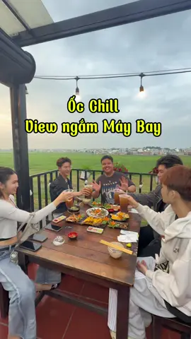 Ốc Chill ngắm máy bay #truongphuoctu #phuoctudaily 