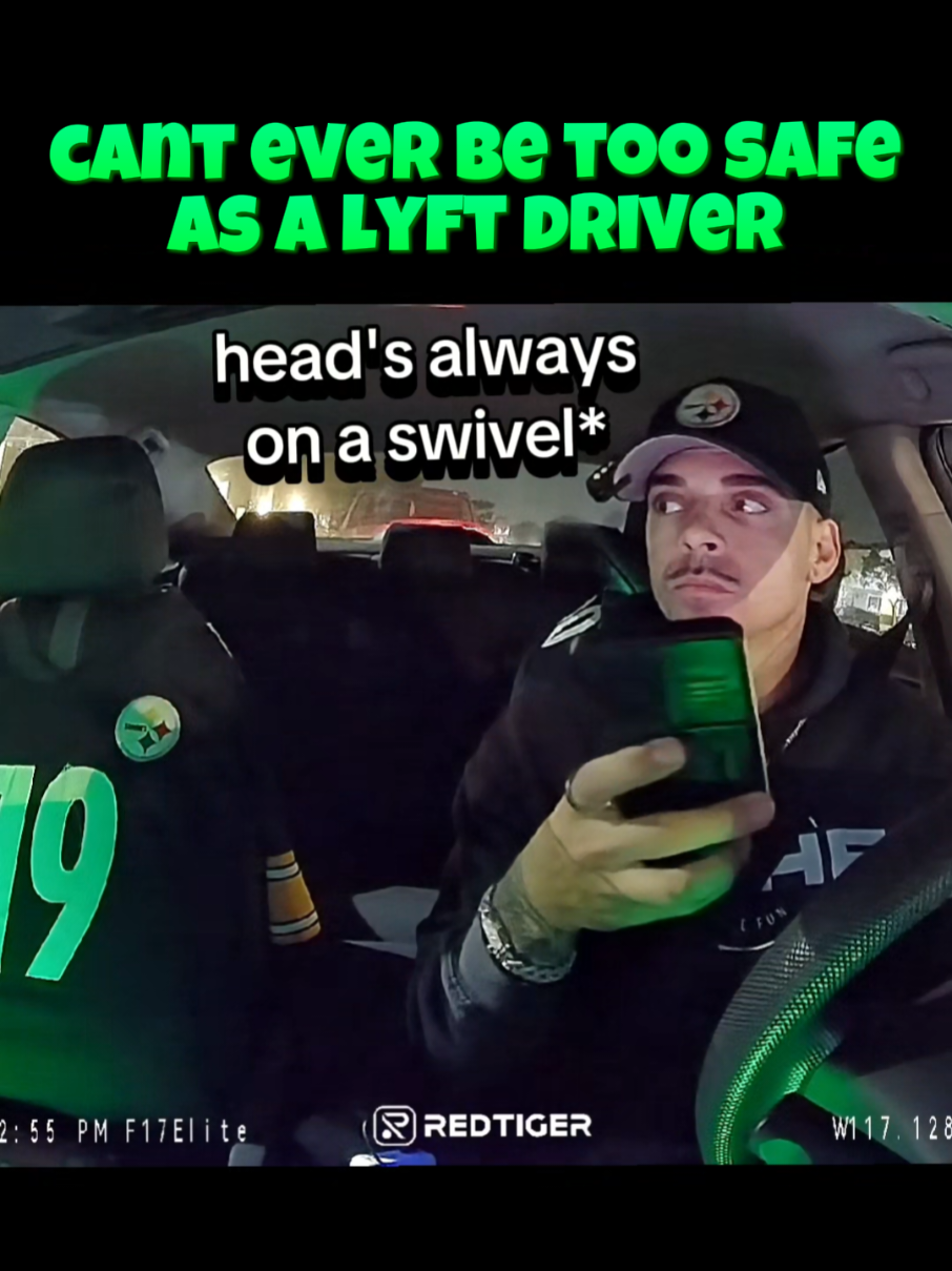 Can't ever be too safe as a lyft driver #lyft #lyftdriver #uber #uberdriver #rideshare 