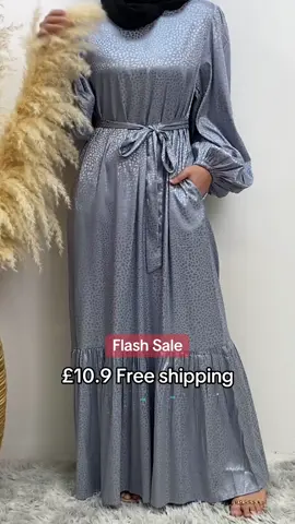 Only £10.9 limited stock Free shipping.Masha Alah!!😍 I was attracted by this abaya dress🛍️Click on the yellow basket to buy❤#OOTD #modestwear #functionaldesign #chaomengfashion #foryou 