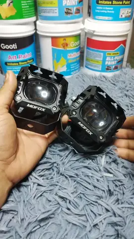 MOFOX V7 Laser Gun Motorcycle 4 Lens Spotlight 80W 8000LM DUAL COLOR WHITE AND YELLOW HIGH AND LOW#mofox #minidrivinglight #motorcycle #motorparts #motoraccessories 