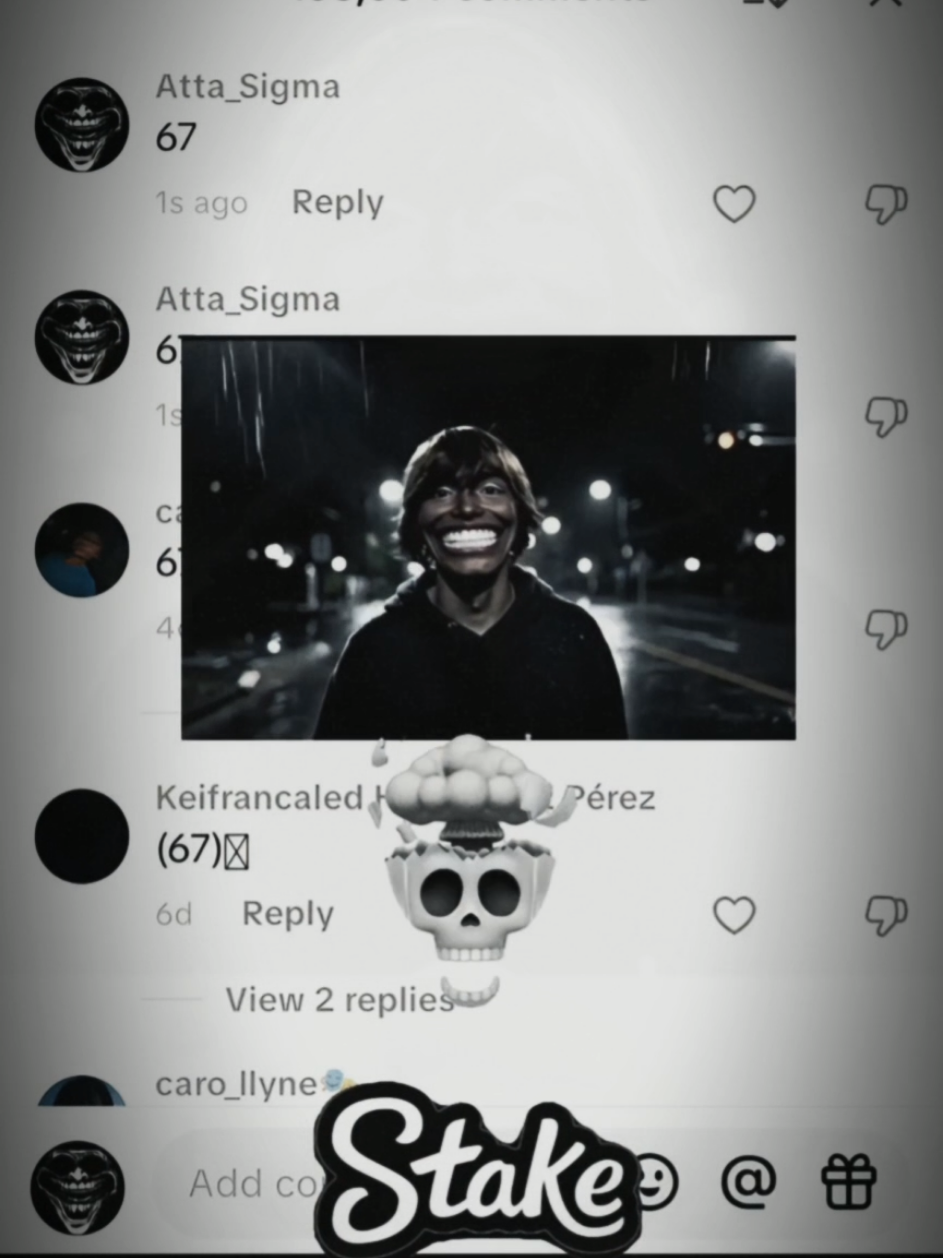 67 comment tutorial ☠️ #trollface #edit #tiktok #viral #fyp 