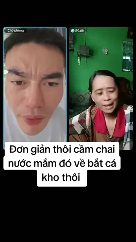 Đơn giản thôi cầm chai nước mắm đó về bắt cá kho thôi  #hannguyen 