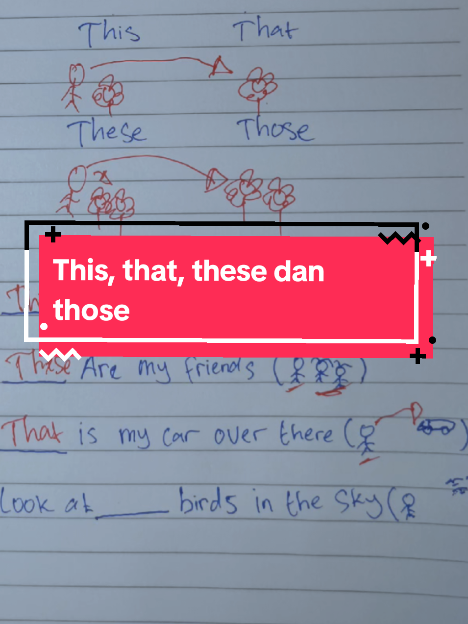 perbedaan this, that, these dan those #beenglish #englishlesson #belajarbahasainggris #otodidakbahasainggris #bahasainggris 