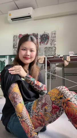 ปลอกขารอยสัก #แทททูร้านโบ #แทททู #แทททูรอยสัก #tattoo 