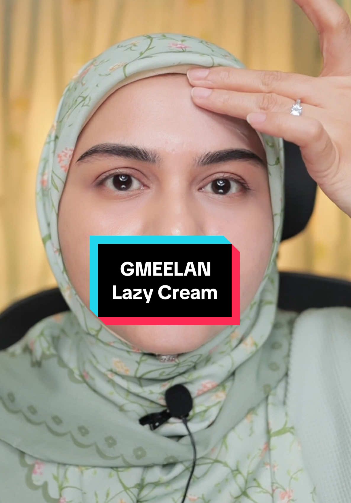 tinted moisturiser Gmeelan ni untuk korang yang nak makeup cepat²  @GMEELAN.my.skincare  #GMEELAN #gmeelanmy #gmeelandurvillealazycream #toneupcream #tintedmoisturizer 