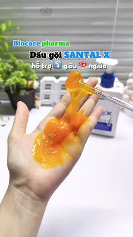 Dầu gội hỗ trợ ⤵️ g.à.u, 🍄 ngứ.a da đầu #biocarepharma #daugoitrigau #daugoithaoduoc #santalx #xuhuong