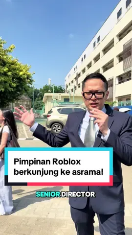 Pimpinan Roblox berkunjung ke asrama! #presidentuniversity #presuniv #beasiswa #rektor #roblox