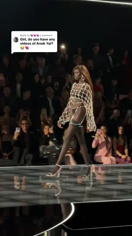 Replying to @💘💘💘 but of courseeeeee #anokyai #victoriassecretfashionshow 