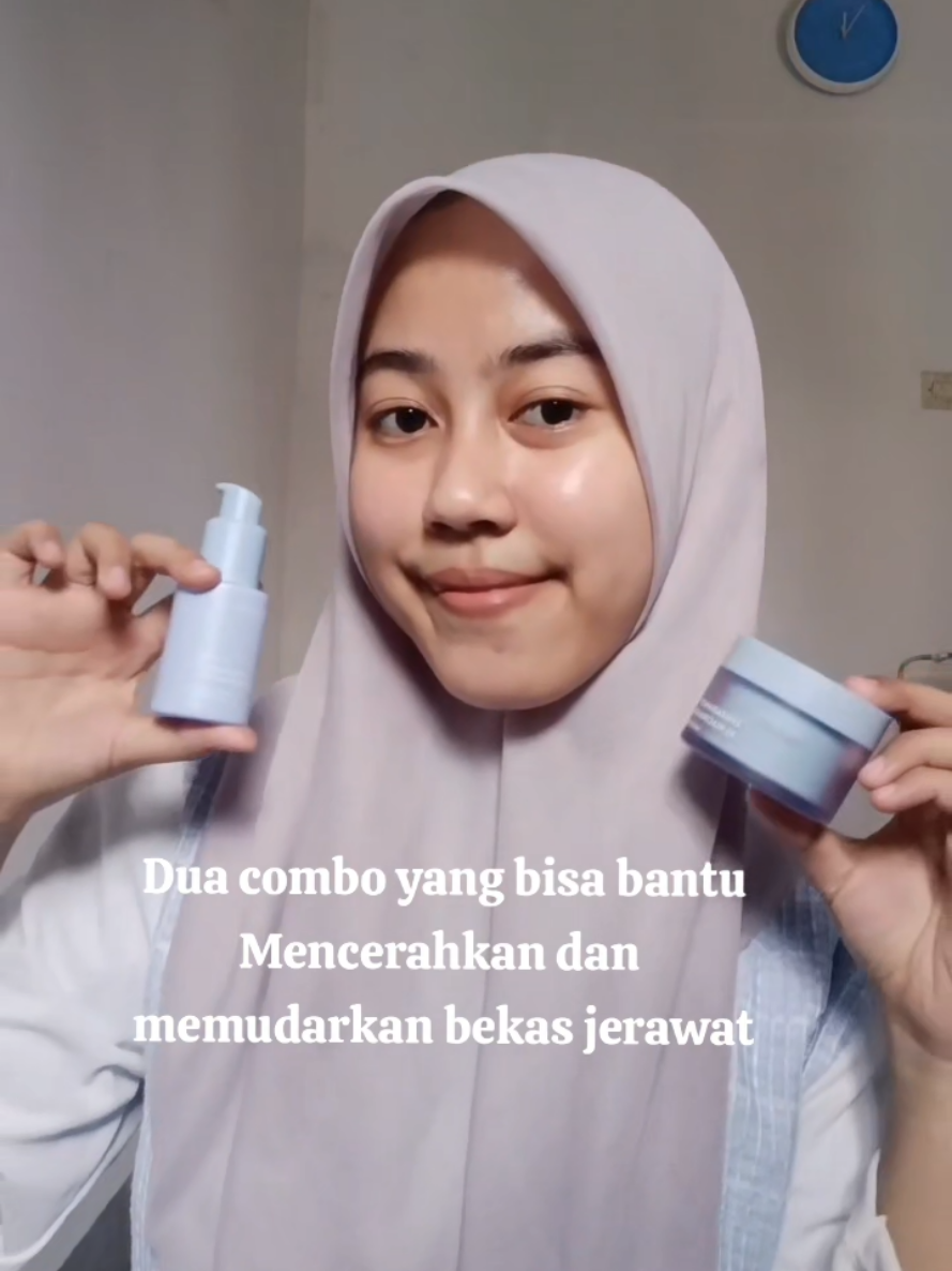 kulit cerah, bekas jerawat hempas dan glowing cuma pake dua combo ini✨  @Wardah Beauty Official  #serum399viral #serumwardah #symradiance399wardah #brighteningserum #moisturizerwardah 