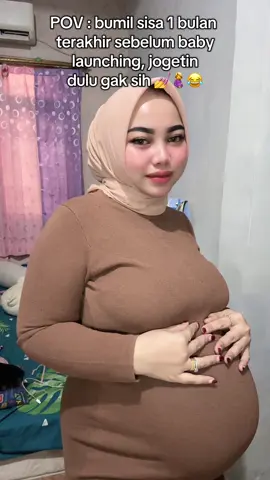 Masya Allah kurang lebih 6-5 minggu lagi ini 😂🤰#bumil #bumilTM3 #34weekspregnant #TM3 #bumilhappybayisehat 