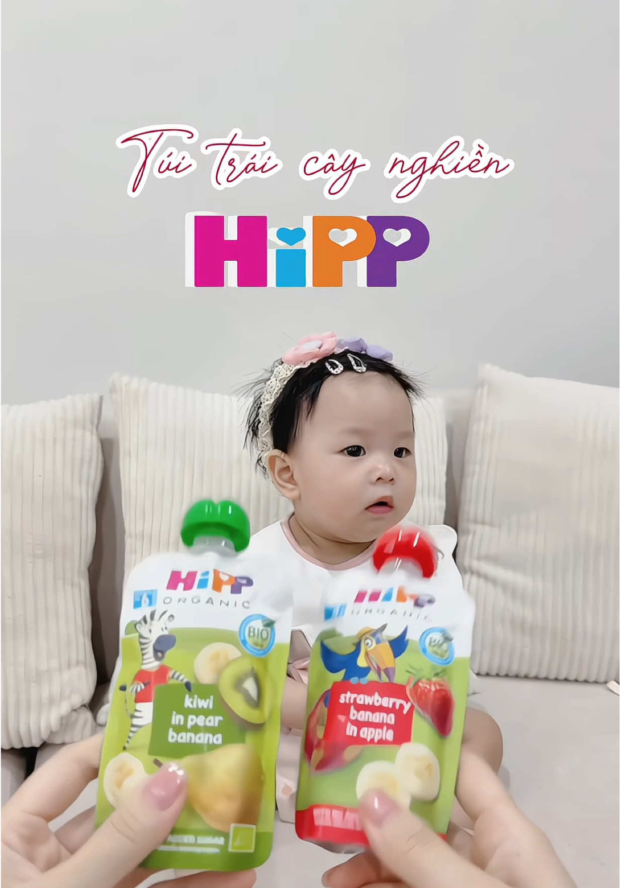 Bữa phụ nhanh - gọn - đủ chất thì ăn zì nhở??? #hipp #hipporganic #tuitraicaynghienhipporanic #andamcungbe #buaphuchobe 