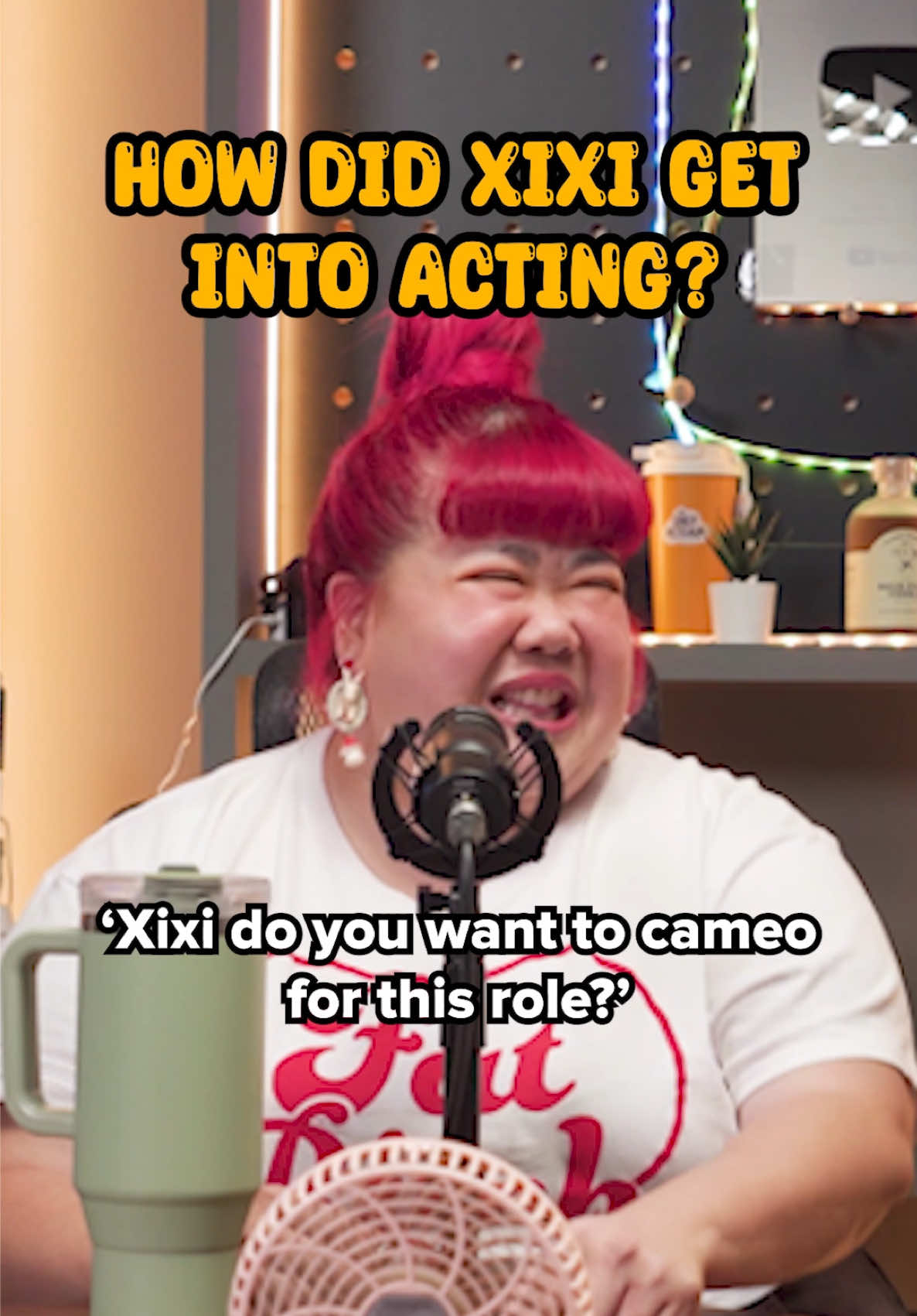 it's wasn't fame she was chasing... here's how xixi really got into acting! 🎭 #dailyketchup #podcastclips @Xi Xi 