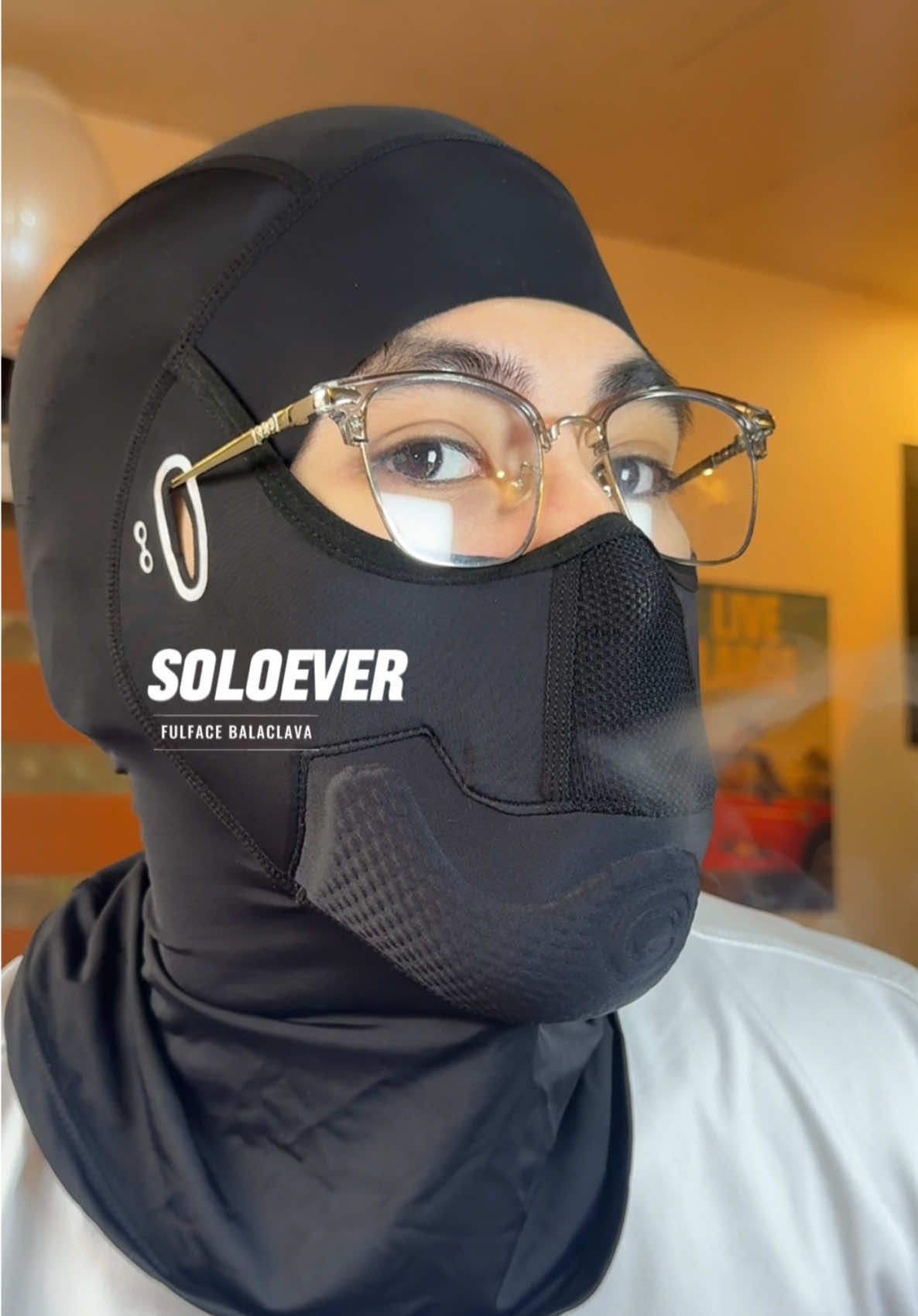 Presko sa biyahe, protektado sa araw 😎 #soloever #rideressentials #cyclist #riders #balaclava 
