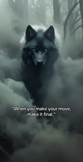 When you move, move with purpose. No hesitation. No retreat 🐺 ⚔️  #Discipline #AlphaMindset #WarriorSpirit #LoneWolf #StoicEnergy     
