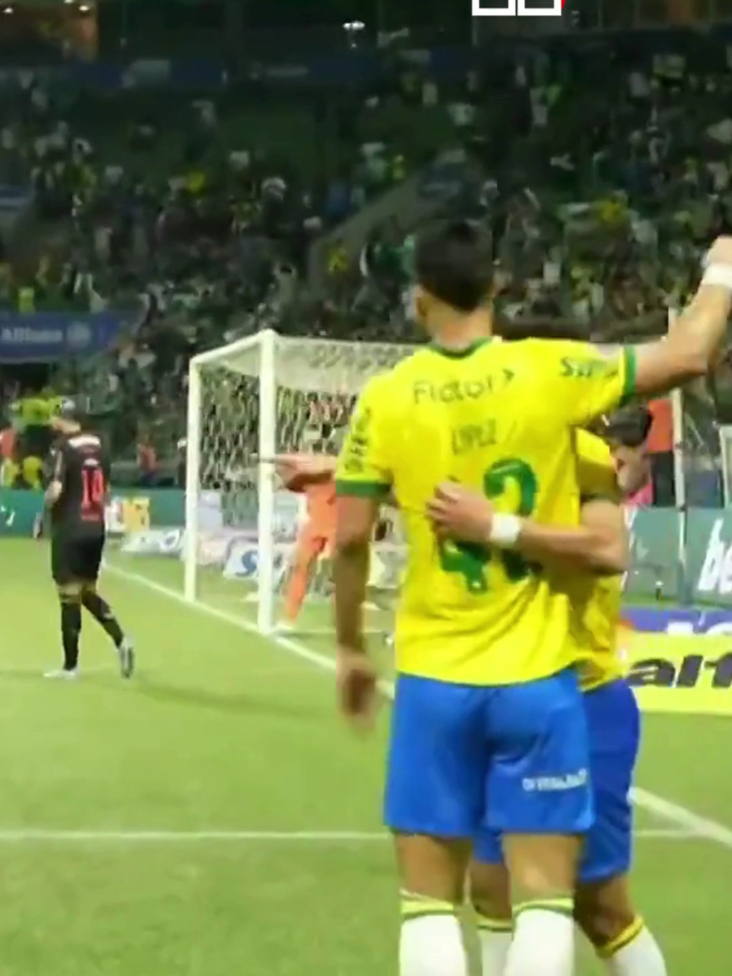 SEGUNDO GOL DE VITOR ROQUE DO PALMEIRAS CONTRA O BRAGANTINO #vitorroque #palmeiras #bragantino #futebol #brasileirao