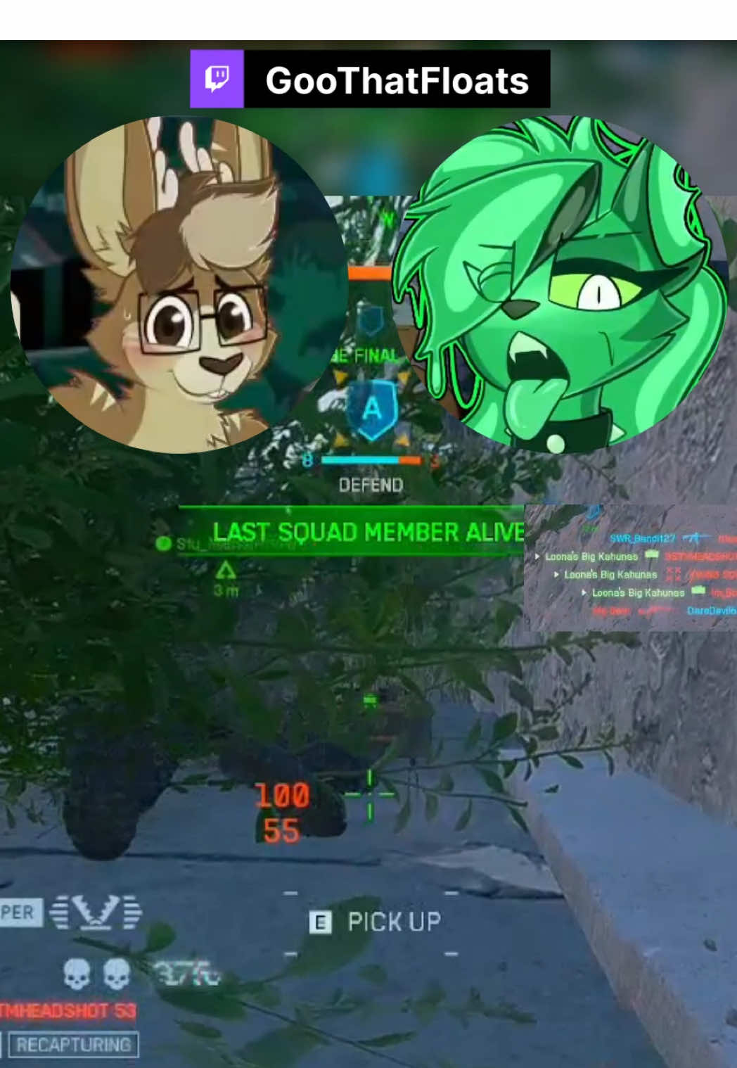 Just playing the objective 😎👌 #furry #furrystreamer #pngtuber #loona #battlefield 