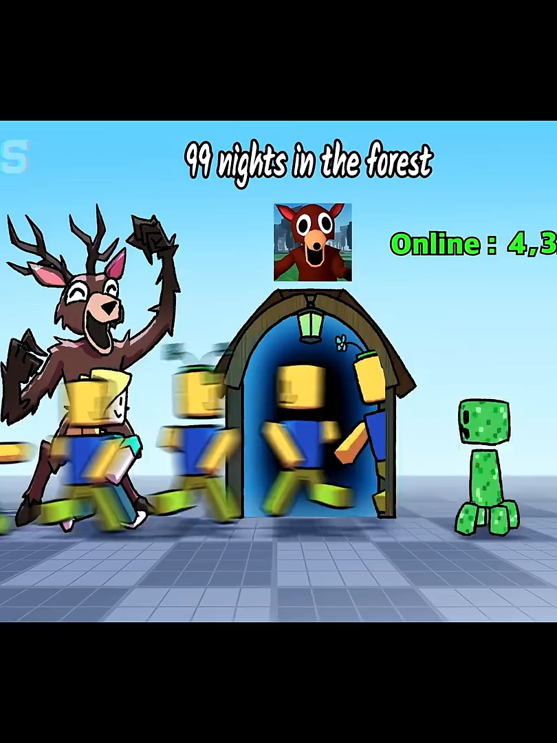 My Best Games Ever  99 NIGHT IN THE FOREST  ROBLOX