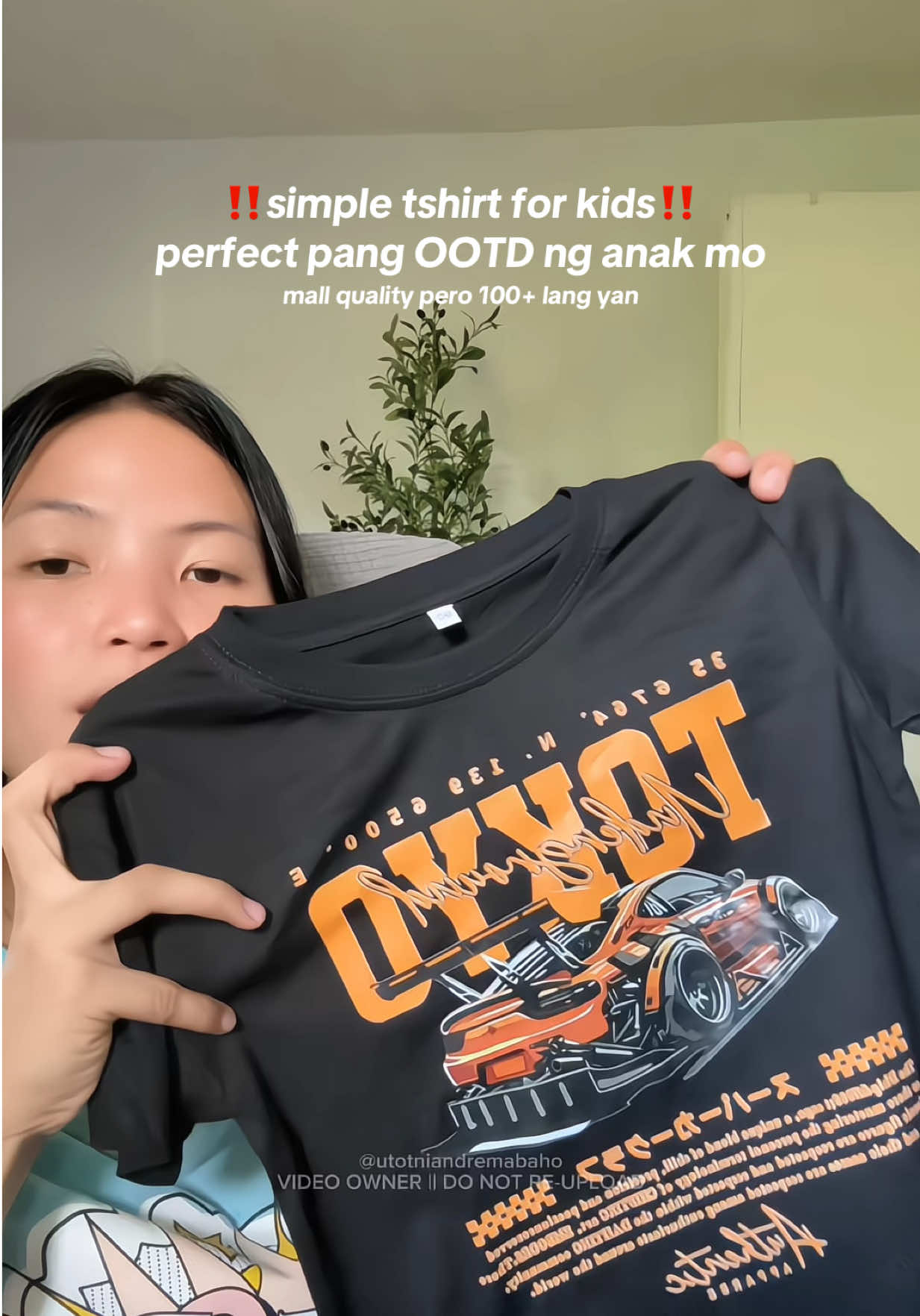 Simple tshirt for kids na simple pero maangas ang dating. 100 plus lang pero pang mall quality ang atake #tshirt #tshirts #tshirtforkids #kidswear #kidsfashion 