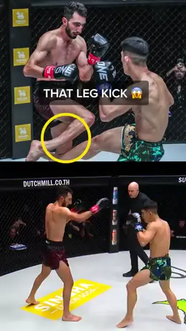 Ouch! 😖💢 Will Masaaki Noiri break through with another brutal leg kick against Superbon at ONE 173? #ONE173 | Nov 16 Get your tickets now 👉 Link in bio