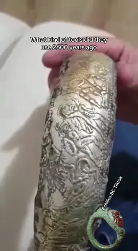 What kind of tools did they use 2600 years ago 