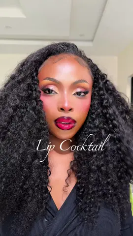I love a good lip cocktail @Marviano Cosmetics @Blossom Makeups 