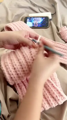 Chưa biết đan nên móc tiếp thuiiii 🥹 #khanlen #crochet #handmade