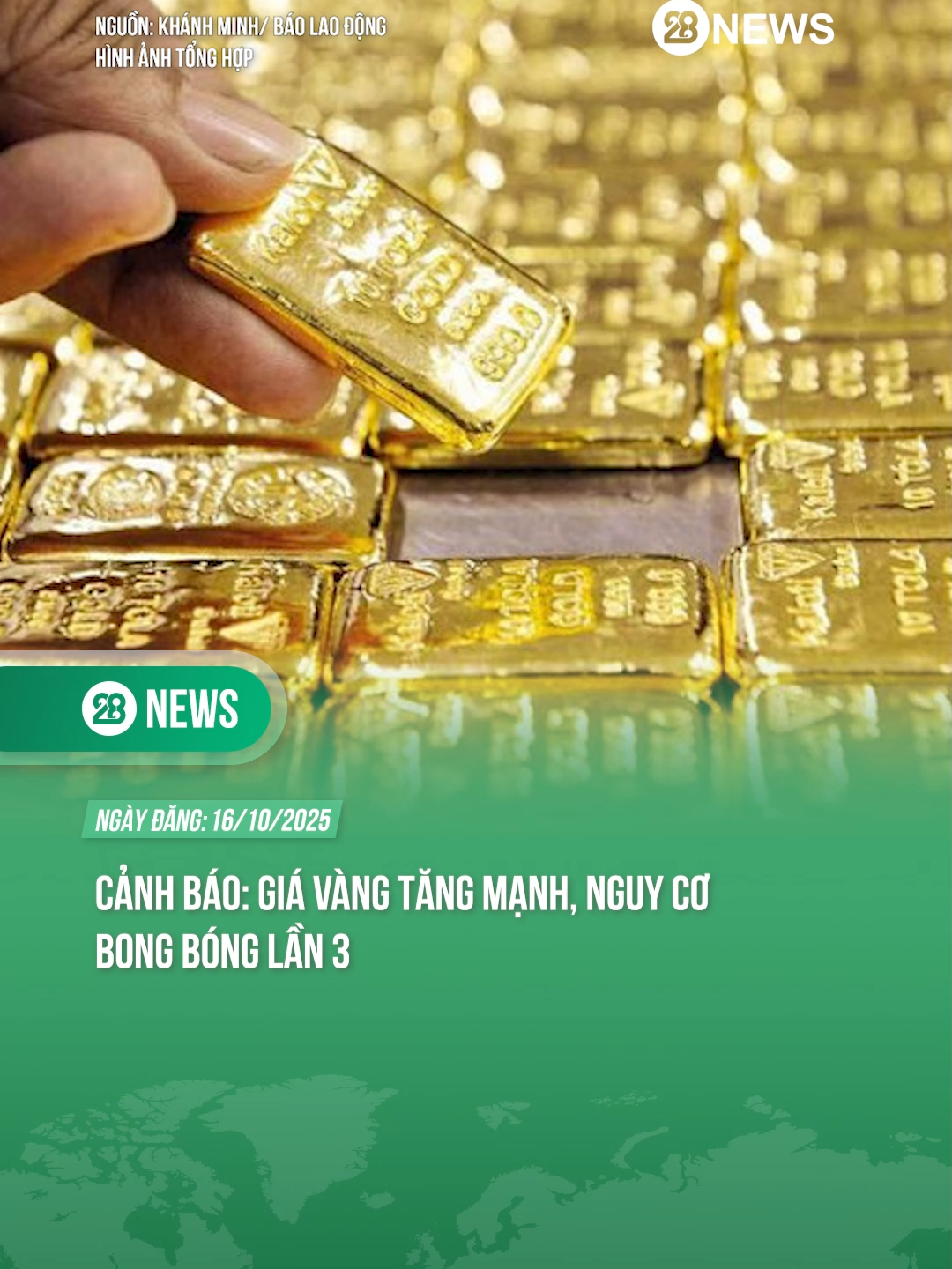 CẢNH BÁO NGUY CƠ BONG BÓNG VÀNG LẦN 3 #theanh28 #tiktoknews #theanh28news