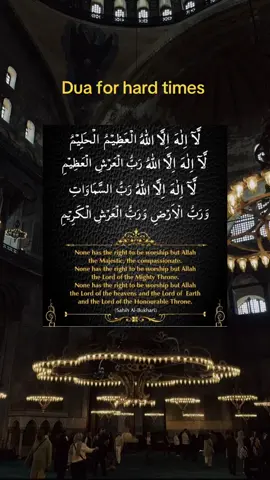 Dua for hard times 🤲🏼 #dua#foryou#foryoupage#islam#patience 