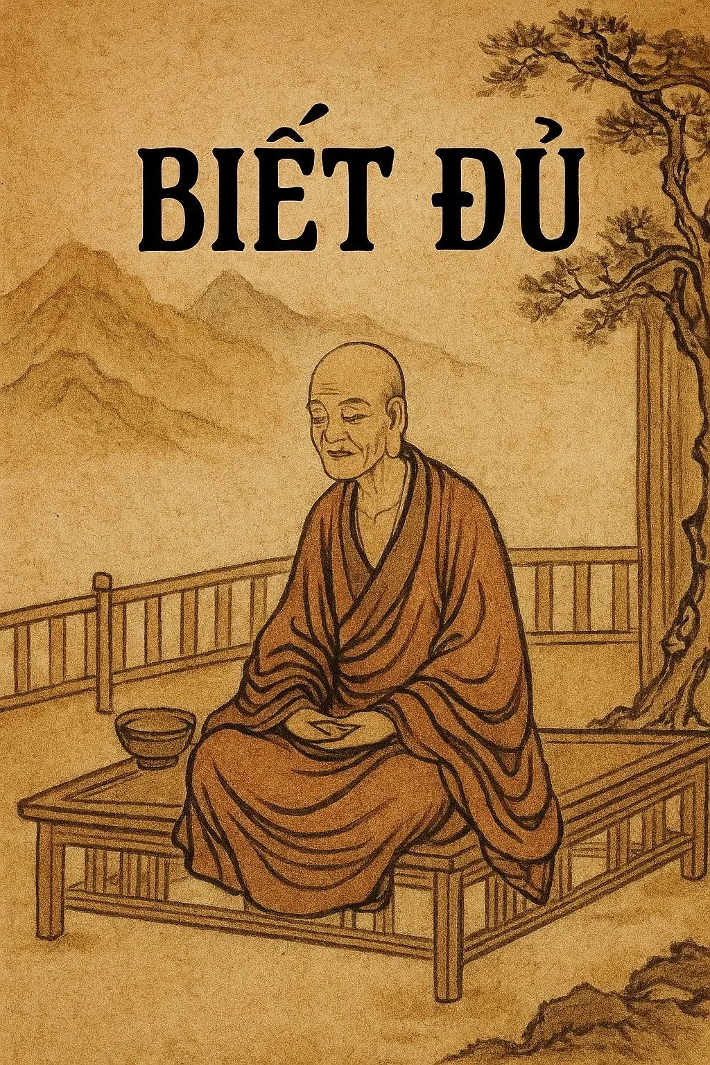 Người ngồi yên, nhưng lay động cả tâm trí ta. ‘Biết đủ’—chỉ hai chữ, mà cả đời chưa chắc hiểu. #bietdu #gioxua68 #baihoccuocsong #trietlyconhan #nhanduyen 