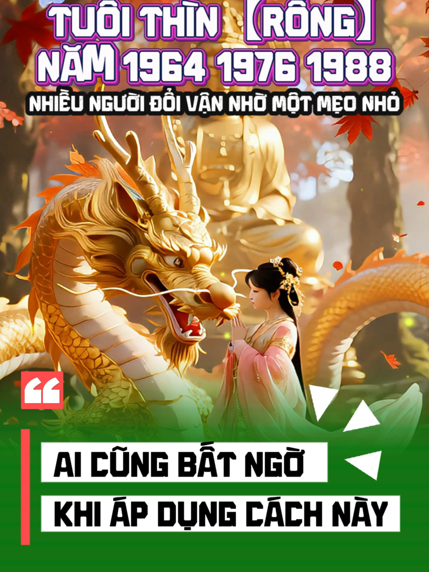 Vận may của bạn đang tới , hãy lắng nghe lời tôi nói #tuoithin #xuhuong #mayman #tailoc