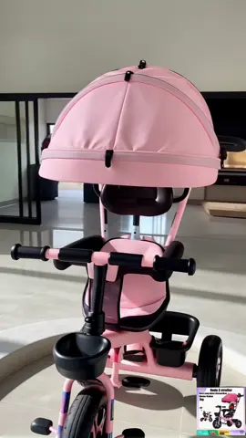 sepeda roda tiga anak aman dan kuat bisa jadi stroller sekaligus bantu latih keseimbangan anak cocok untuk jalan santai atau main di luar rumah buruan beli sekarang sebelum kehabisan [HASHTAG] #sepedaanak #sepedarodtiga #strolleranak #tricycleanak #mainananak        