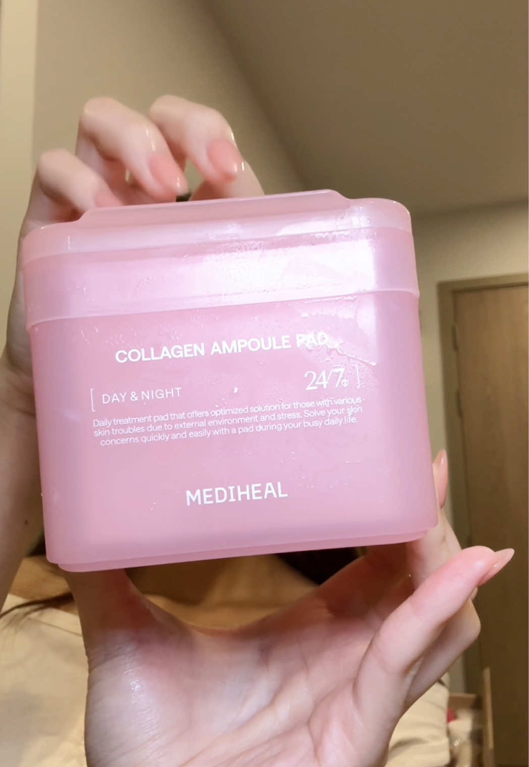 ไปลองเหอะ แปะก่อนแต่งหน้าคือดีสุดๆ #mediheal #tonerpad #medihealtonerpad 