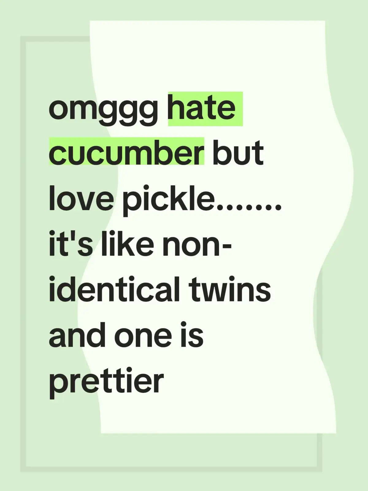 i love the new notes feature 🥰🥰 #Foodie #cucumber #pickles #usafood 